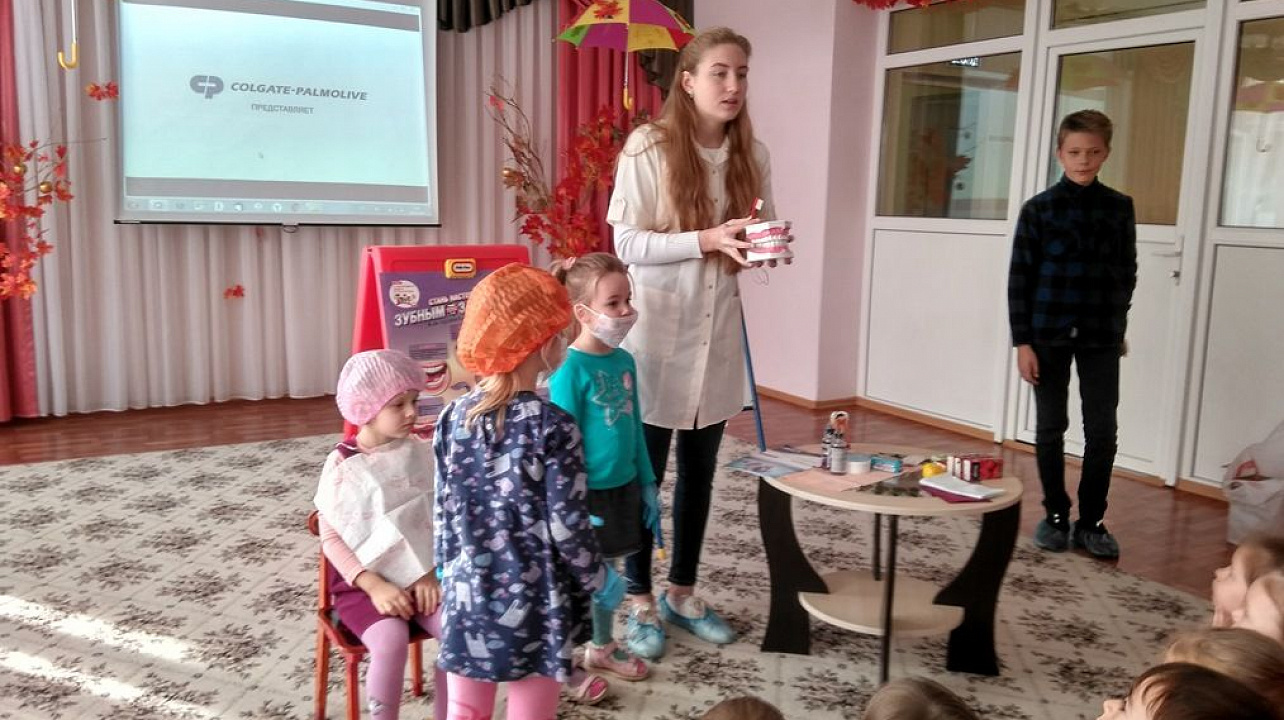 Воспитанники детсада № 164 познакомились с профессией стоматолога