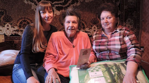 Ветеран Великой Отечественной войны Лидия Павловна Молодова отметила 90-й день рождения