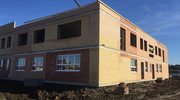 Детский сад в пос. Плодородном-2 готов более чем на 50%