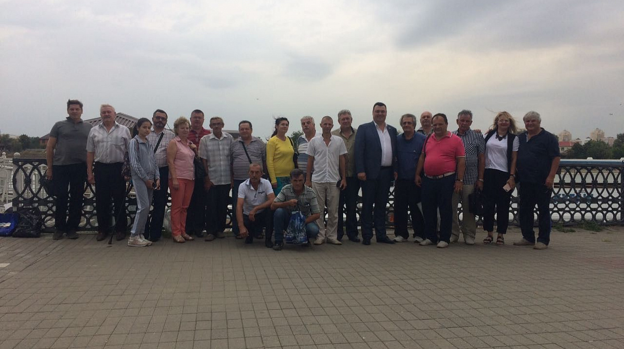 Прикубанские чернобыльцы побывали на экскурсии по реке Кубань