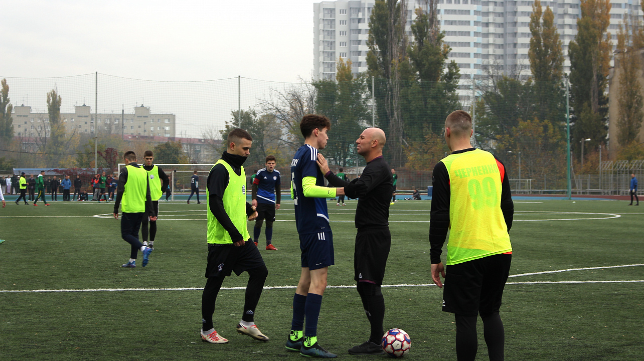 Завершился футбольный матч 8х8 среди студенческих команд  