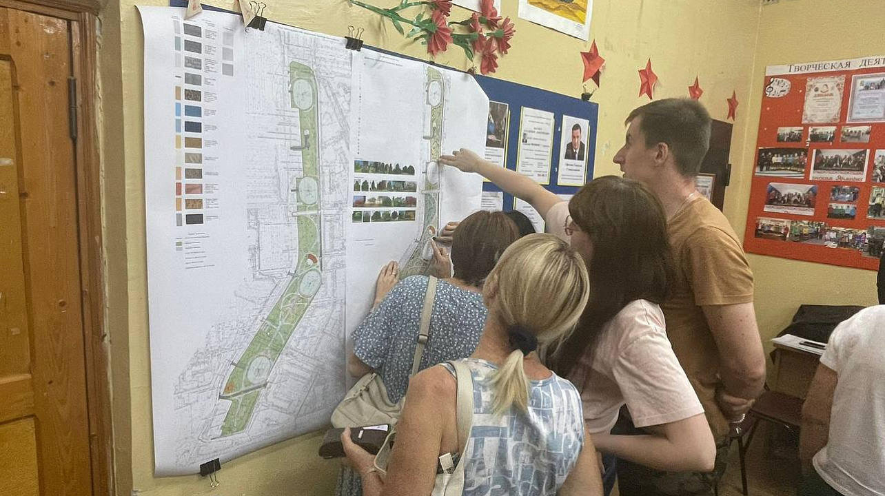 Жители Краснодара согласовали новый дизайн-проект благоустройства Николаевского бульвара