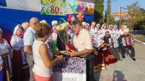 Поселок Водники отметил юбилей