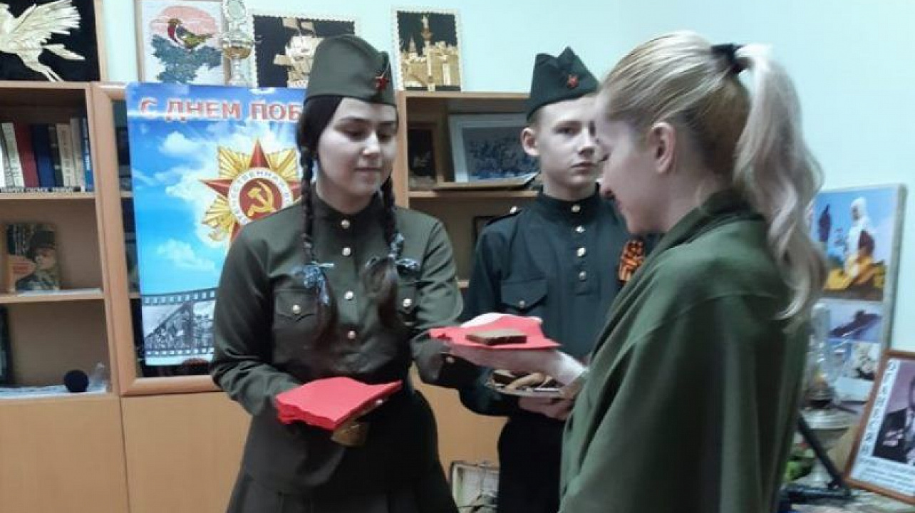 В клубе по месту жительства «Романтики» прошло мероприятие «Героический Ленинград»