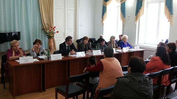 В Центральном округе прошла встреча с участниками боевых действий в Чечне и Афганистане