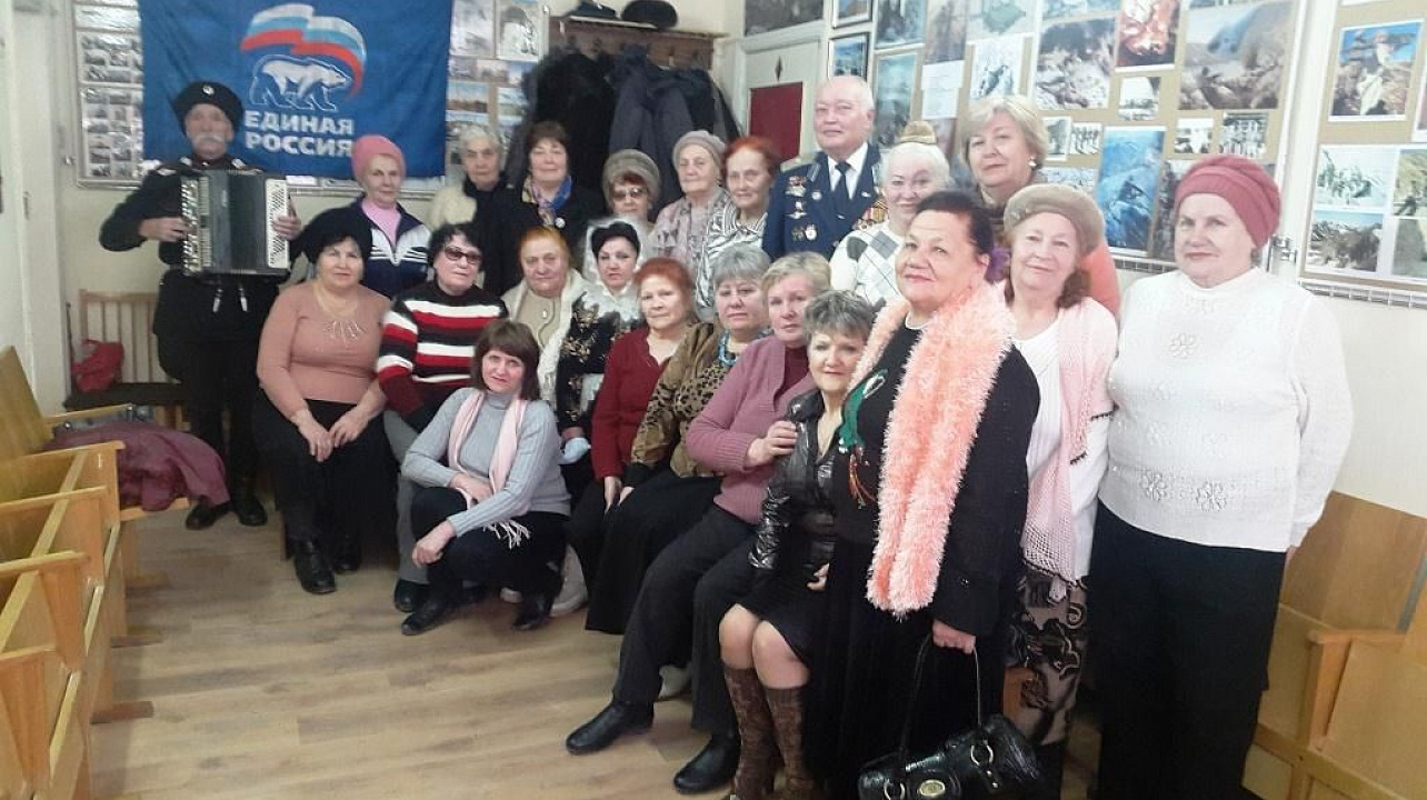 Активистки женсовета Прикубанского округа организовали встречу с ветеранами Афганистана