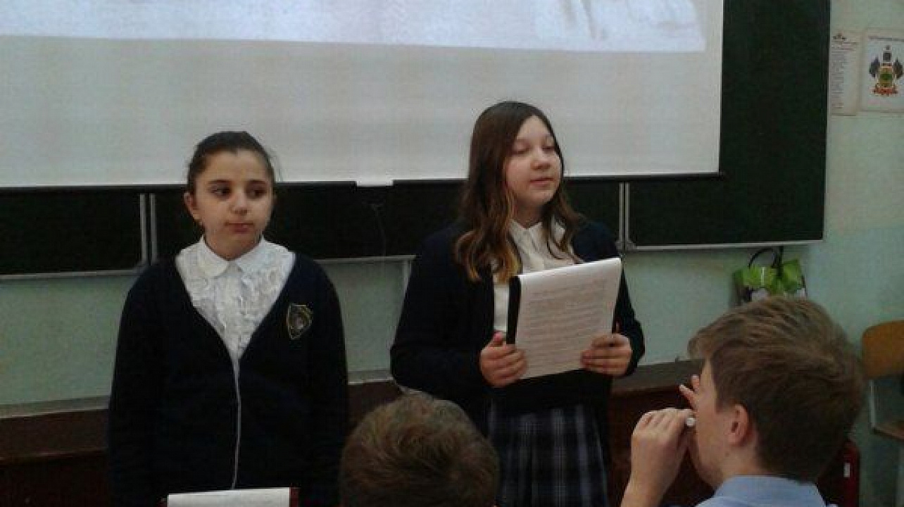 В школе № 10 состоялась встреча с ветераном ВОВ