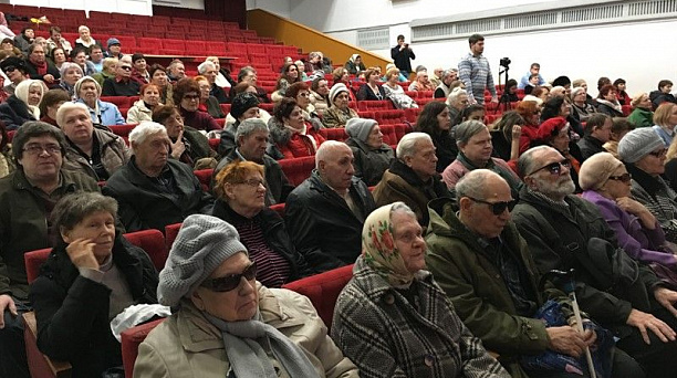 Музыкальный праздник «Струна, звучащая стихами» прошел в ДК ВОС 6 марта