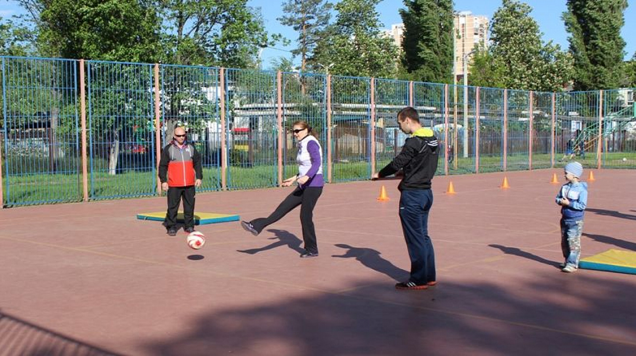 В Центральном округе прошел фестиваль «Спортивная семья»