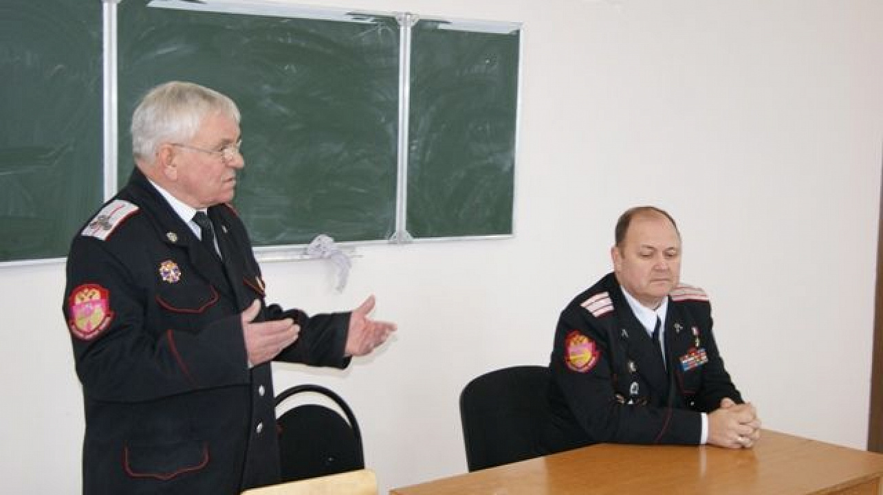 Герой России встретился со студентами техникума