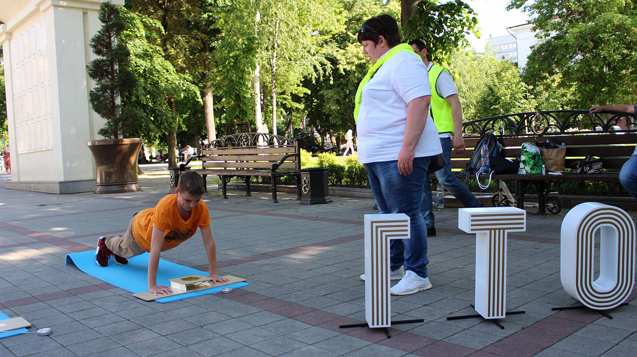 Фоторепортаж с интерактивной площадки ВФСК ГТО