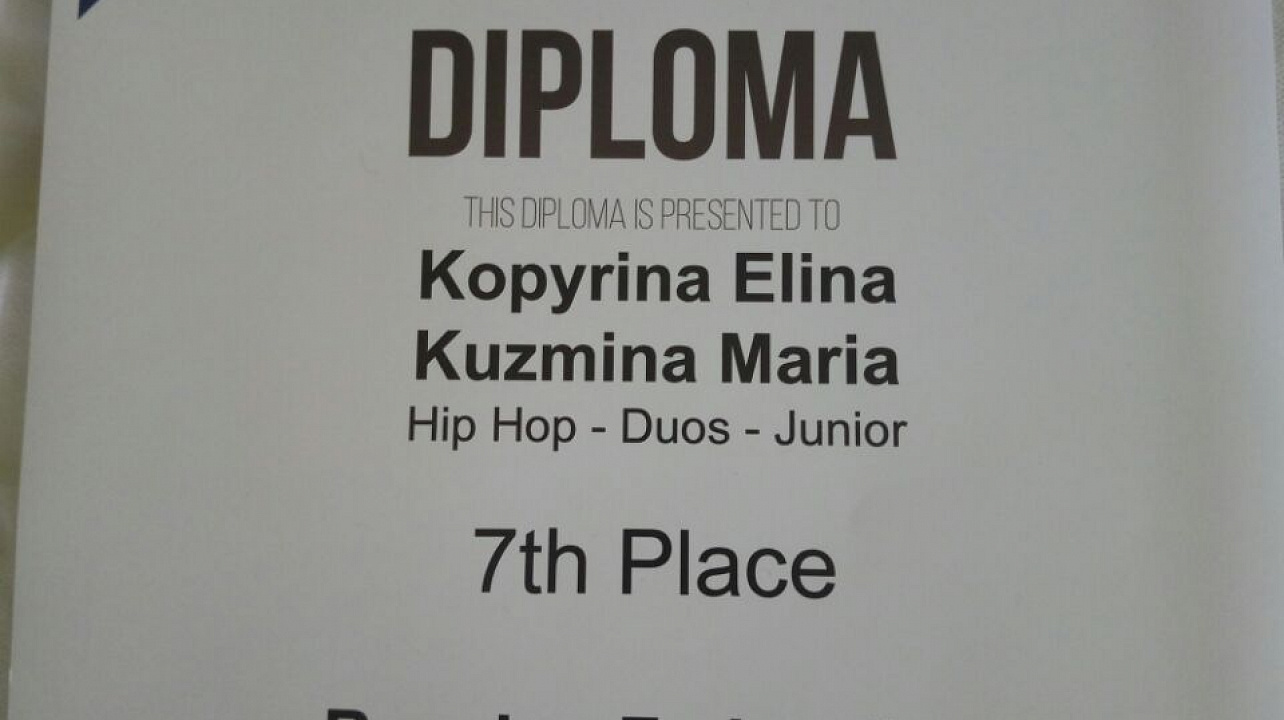 Танцевальный дуэт ЦДТ «Прикубанский» вошел в десятку лучших на чемпионате Европы