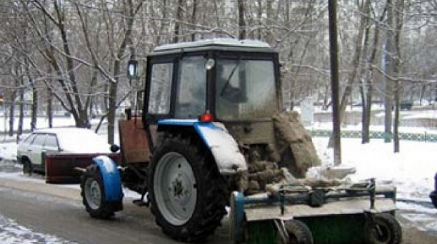 Этой ночью вся городская снегоуборочная техника будет нести дежурство