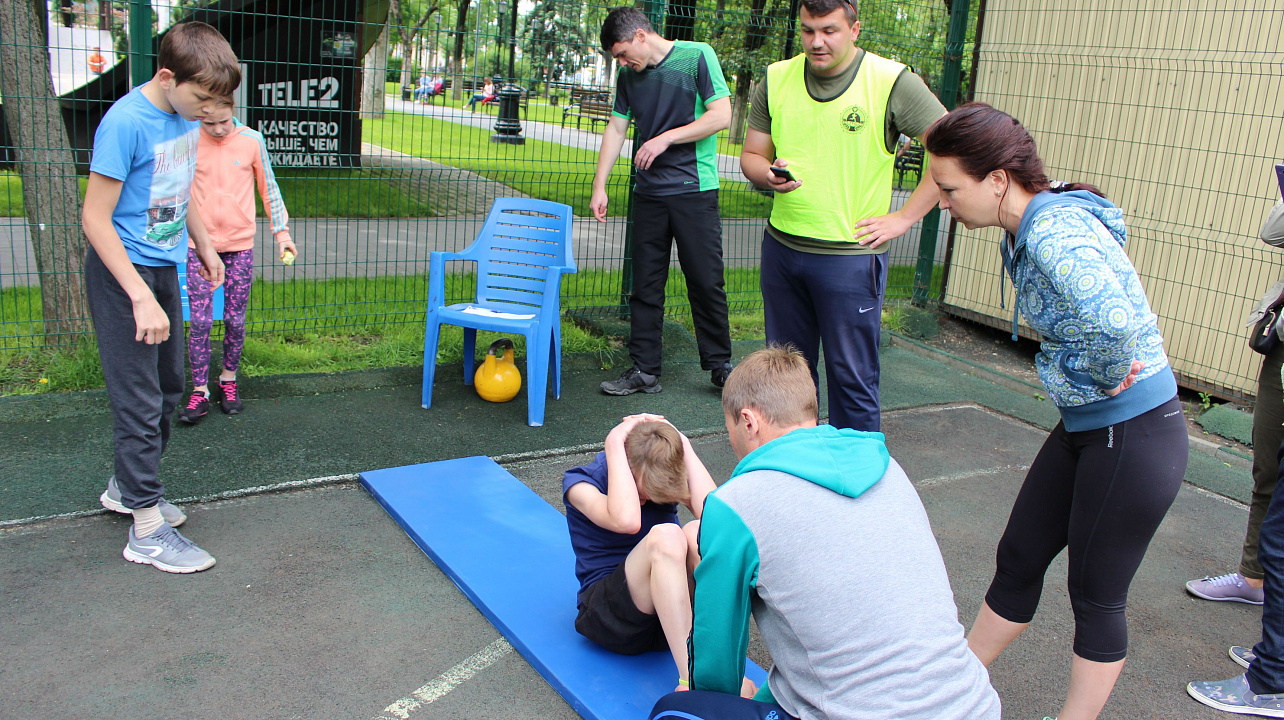 Завершился городской фестиваль «Спортивная семья»