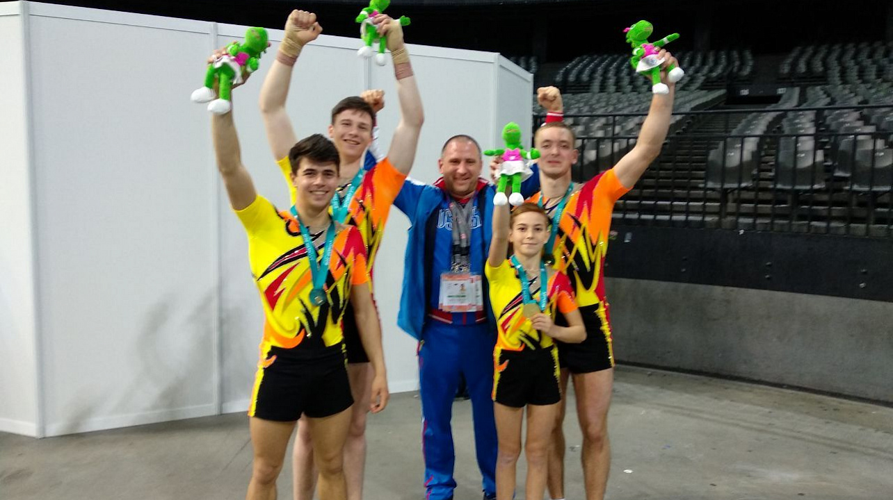 Акробат «Спортивной школы олимпийского резерва № 3» стал победителем первенства Мира