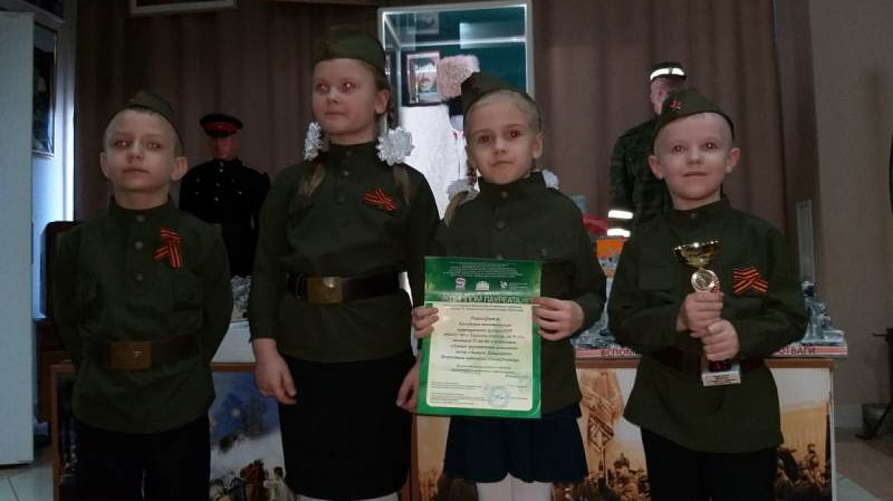 Воспитанники детского сада № 103 стали призерами в конкурсе "Мужеством и стойкостью гордимся"