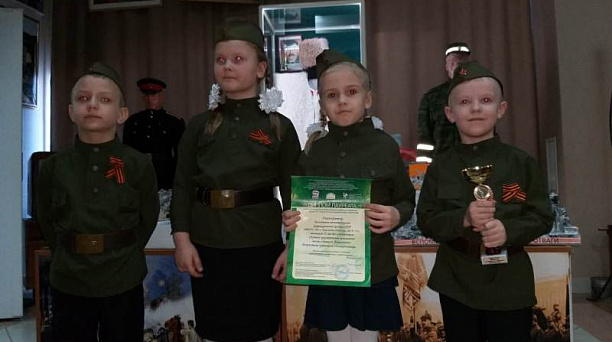 Воспитанники детского сада № 103 стали призерами в конкурсе "Мужеством и стойкостью гордимся"