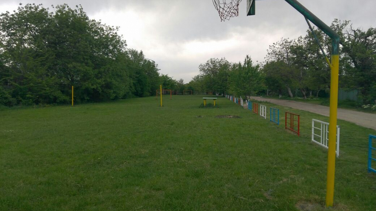 Спортивную площадку по улице 2 линия привели в порядок