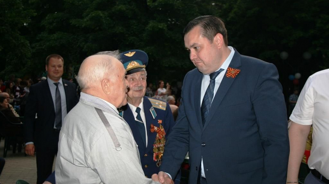 Ветеранов Прикубанского округа поздравили с Днем Победы