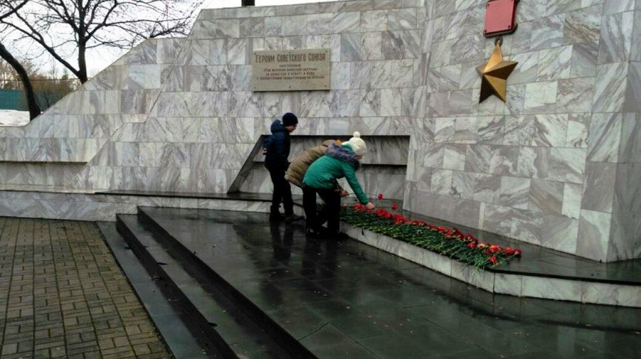 В парке Победы прошло памятное мероприятие