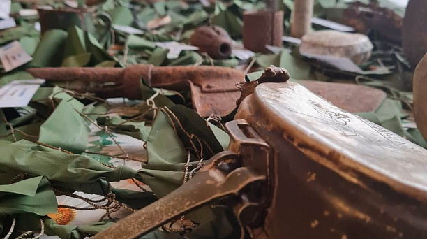 Состоялась торжественная передача находок и реликвий времен Великой Отечественной войны