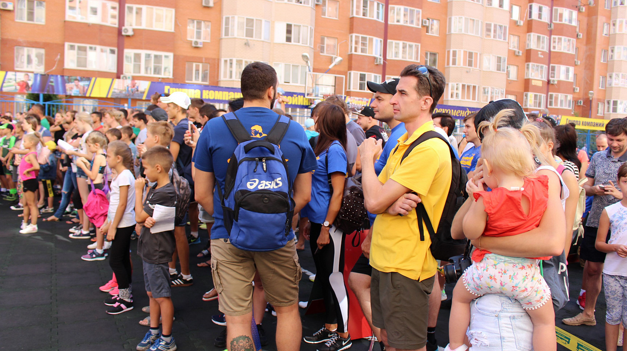 Жители ЖК «Панорама» начали выполнять нормативы ГТО