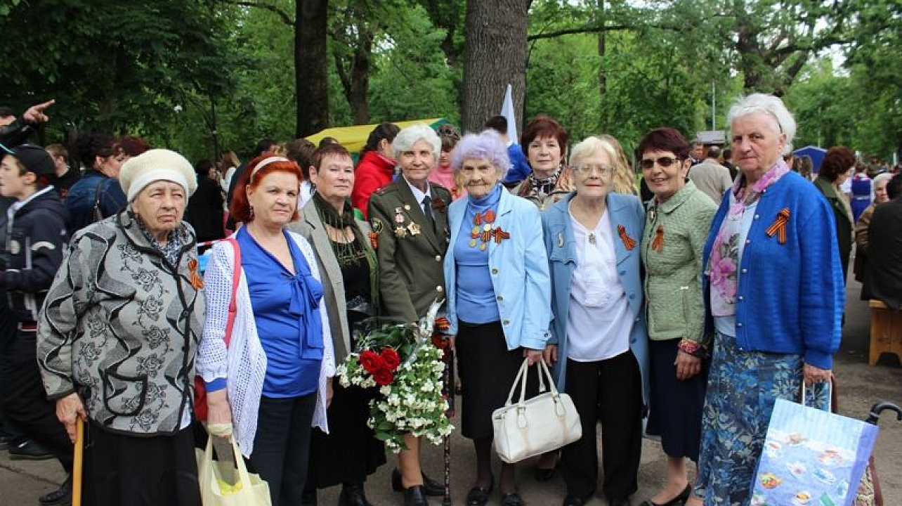 Центральный округ отметил День Победы