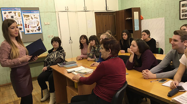 В Краснодарском музыкальном колледже им. Н. А. Римского-Корсакова состоялся классный час