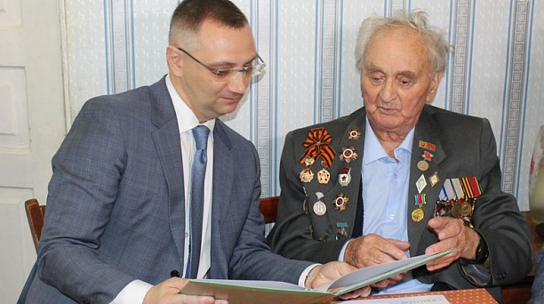 Участник Великой Отечественной войны Новиков Михаил Захарович отметил 95-летие