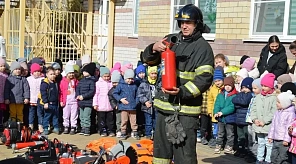 Спасатели проводят открытые уроки в детских садах и школах Краснодара