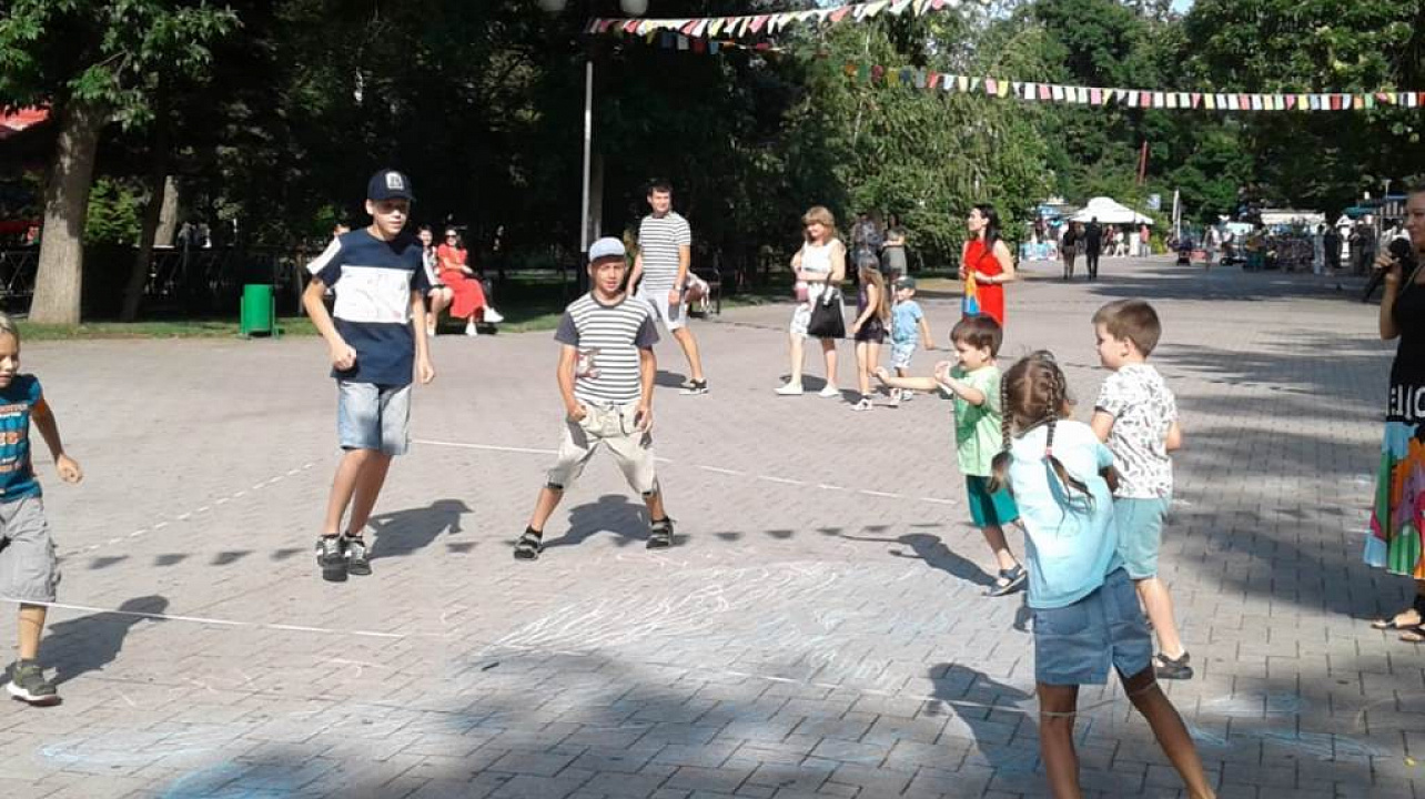 В Городском саду  прошла программа выходного дня