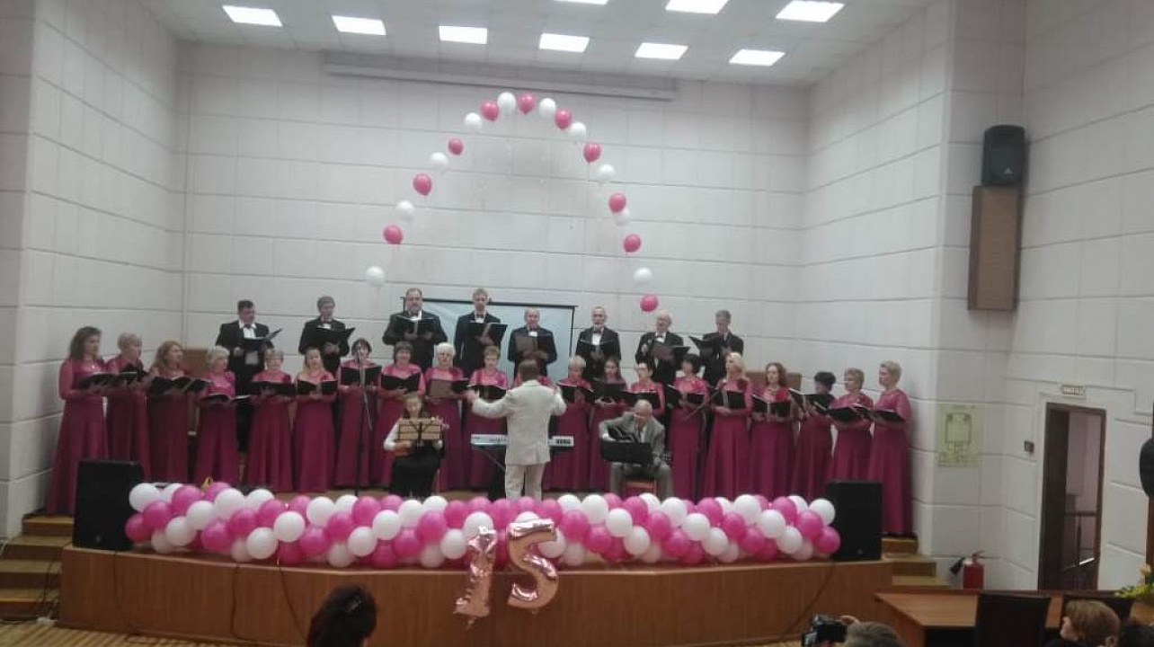 Хор «Малиновый звон» дома культуры Западного округа отметил 15-летие
