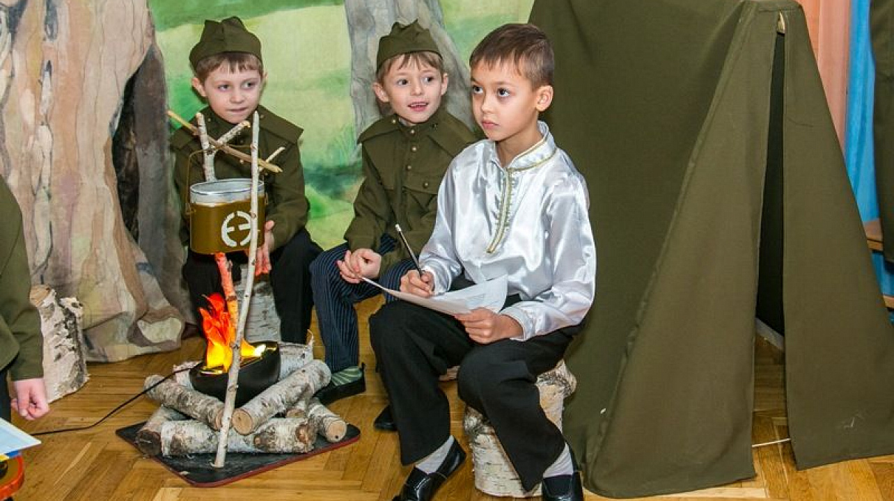 В детском саду № 90 прошли литературные гостиные «Мы – будущие защитники Отечества!»