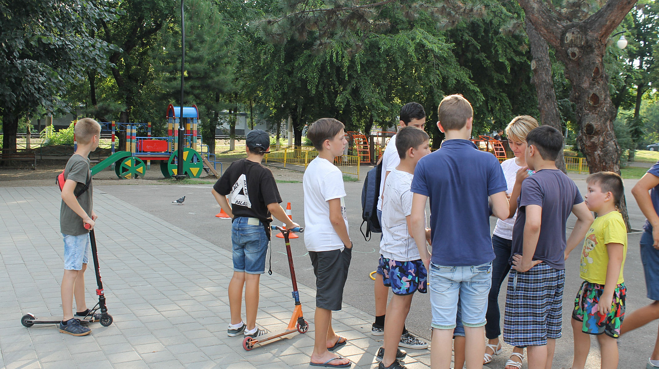 Юные прикубанцы повторили правила дорожного движения для пешеходов