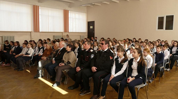 Учащиеся школы №71 получили «боевые задания» на период патриотического месячника