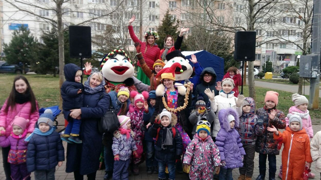 Жители Юбилейного микрорайона отметили масленицу