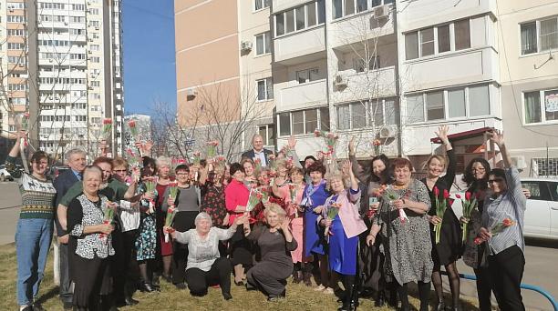 В избирательном округе №21 отпраздновали День защитника Отечества и Международный женский день
