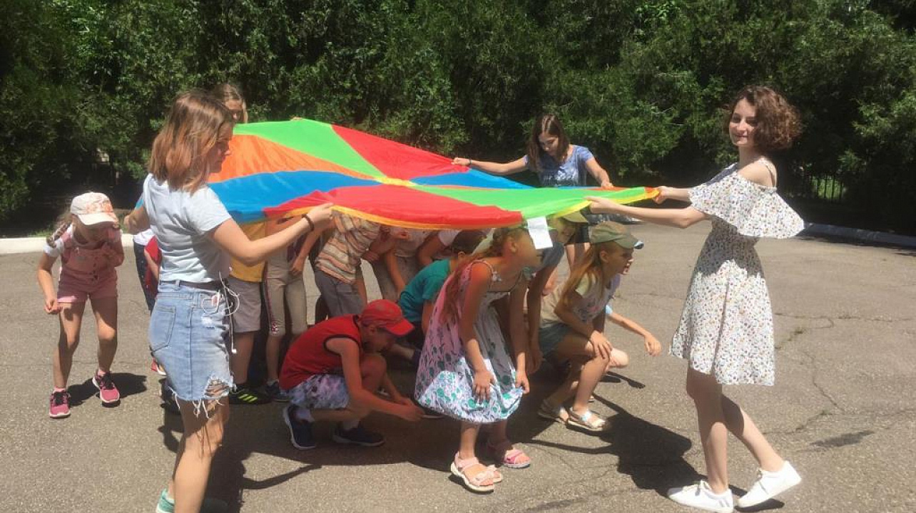 В дневном лагере лицея № 90 отметили День защиты детей