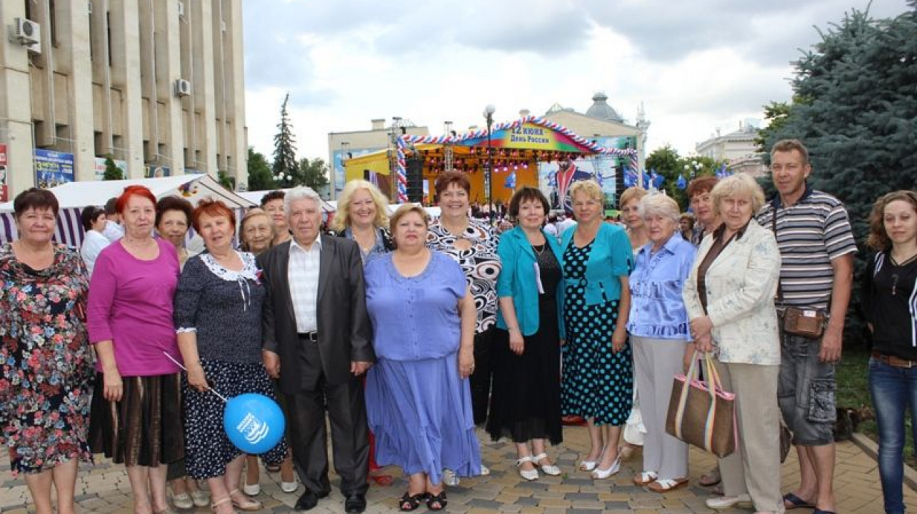 Жители Центрального округа приняли участие в праздновании Дня России