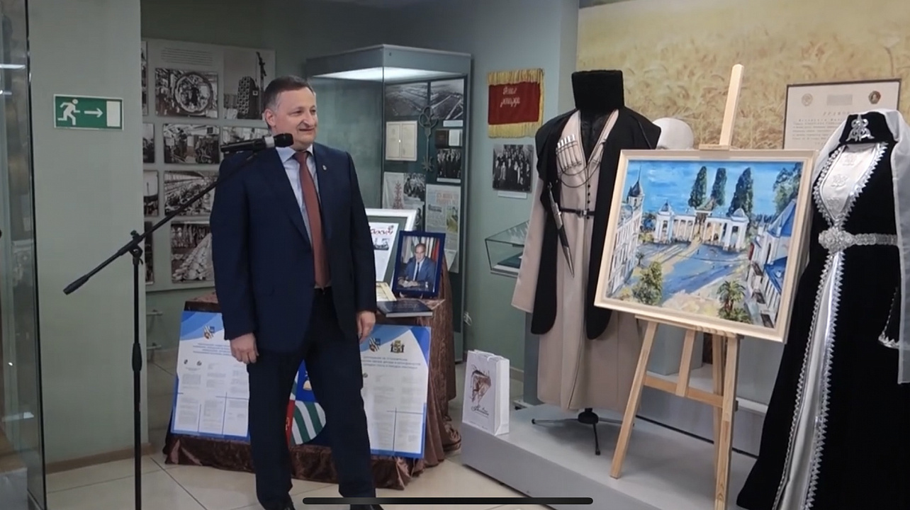 Краснодар посетила официальная делегация города-побратима Сухума (Абхазия)