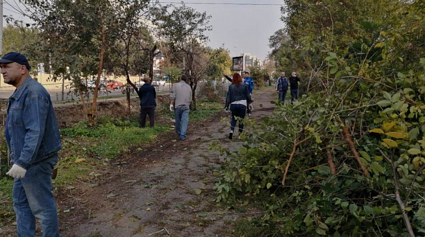 В Западном округе прошла санитарная среда