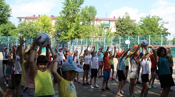 В Центральном округе прошел спортивный праздник, посвященный Дню России