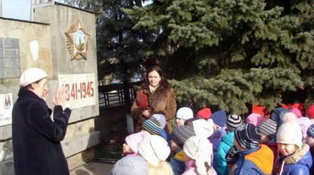 Дошкольники почтили память погибших воинов