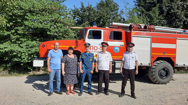 Жителям НСТ «Мечта» разъяснили правила противопожарной безопасности