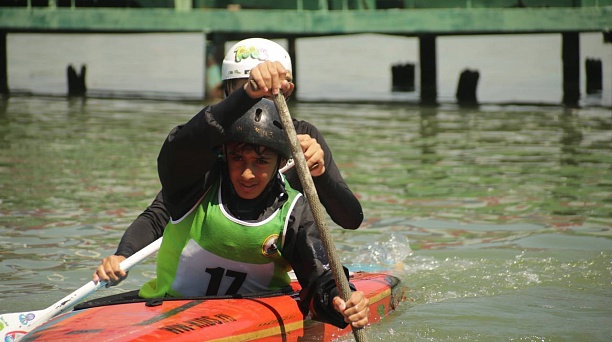 В Краснодаре определили победителей первенства по гребному слалому