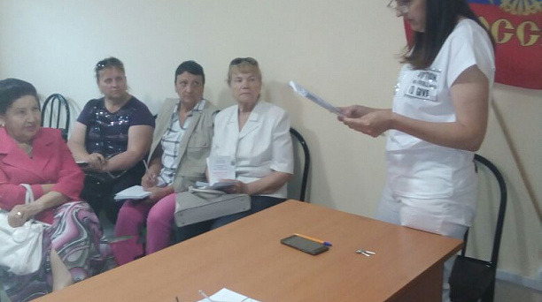 Председатели ТОС избирательного округа № 19 отчитались о работе за 1-ое полугодие