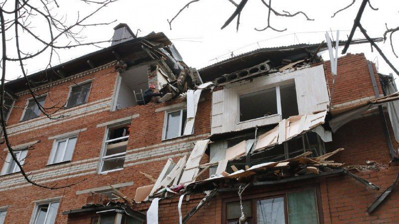 В Краснодаре восстановлен повреждённый взрывом газа подъезд дома по ул. Славянской