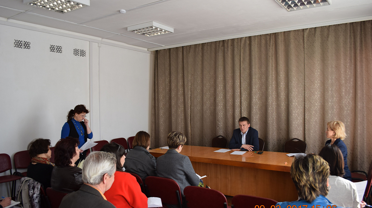 Состоялось совещание с руководителями в станице Старокорсунской