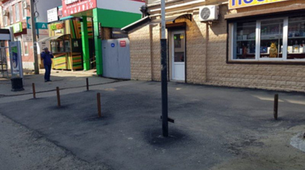 В Краснодаре благоустраивают территории после сноса незаконных конструкций