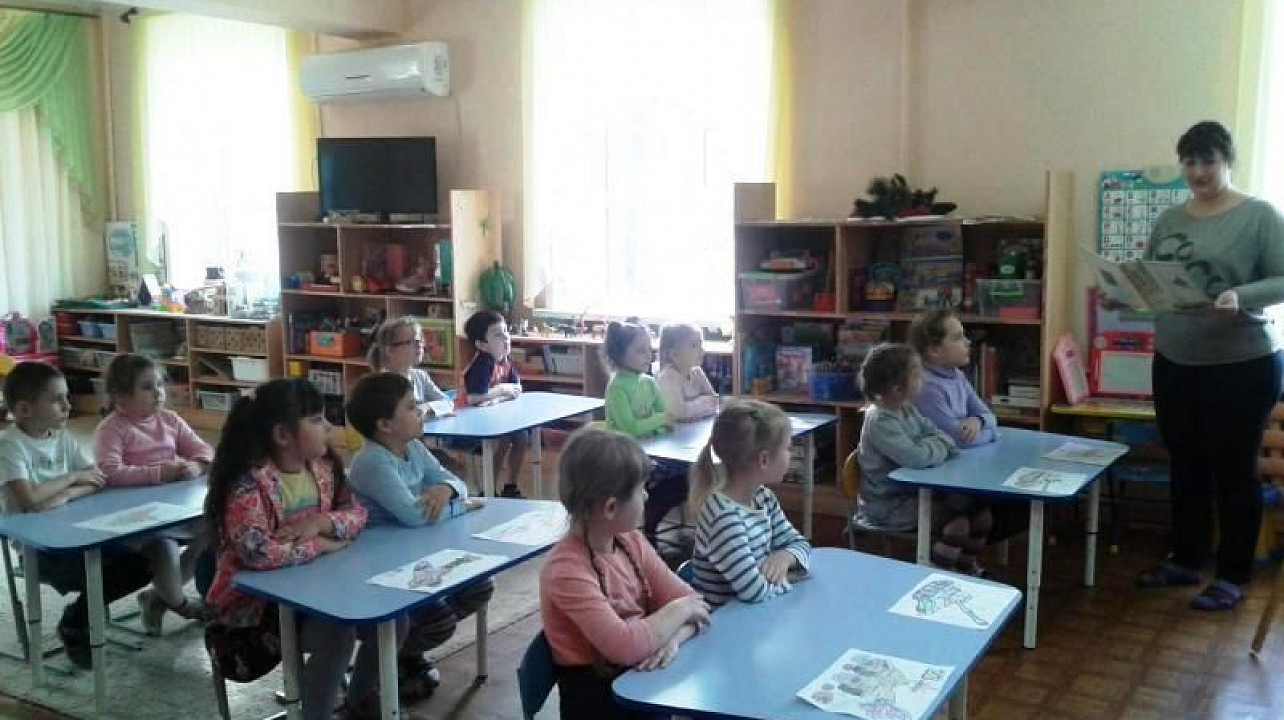 В детском саду № 61 прошло занятие «Знакомство с военной техникой»